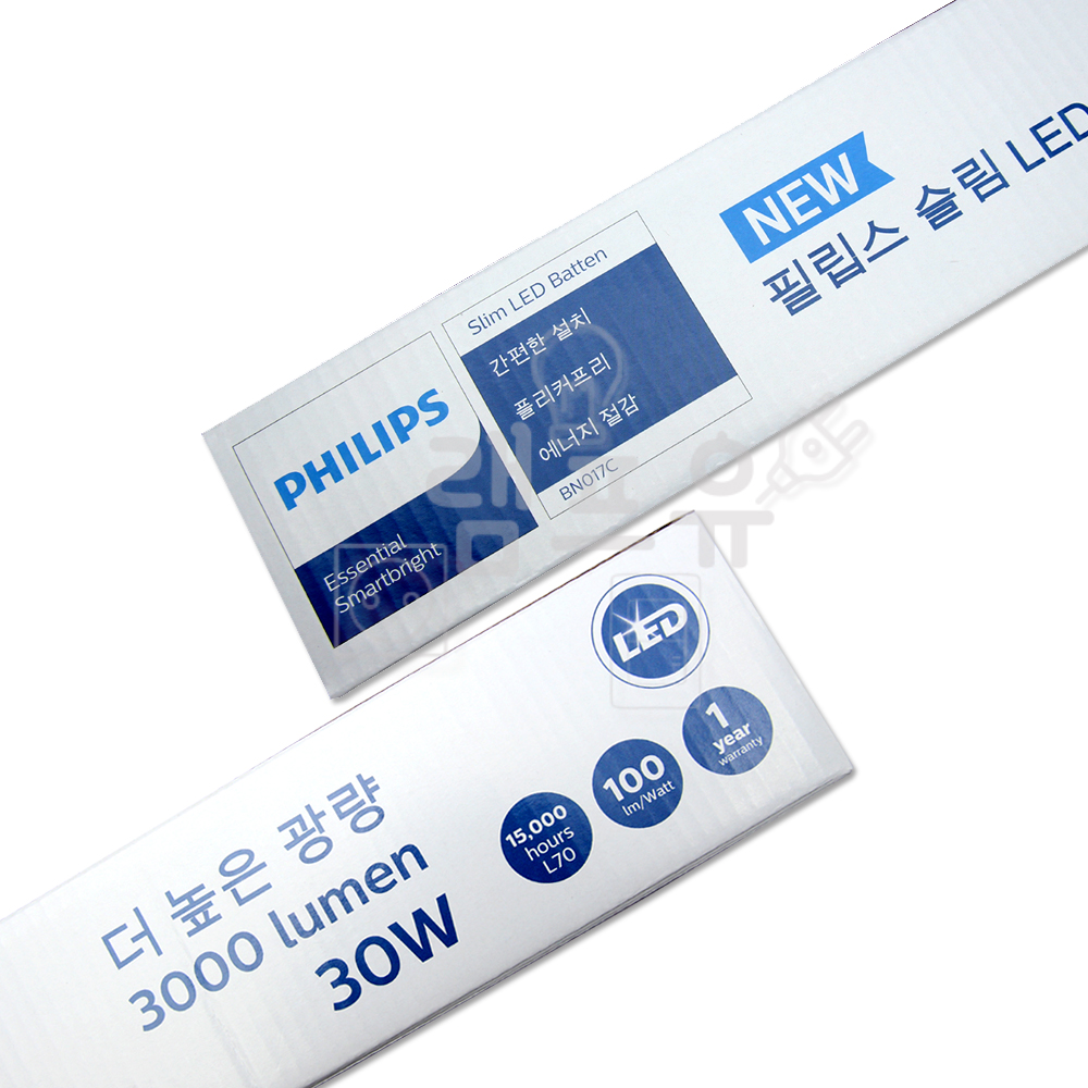 필립스 슬림 LED일자등 30W 5700K 3000루멘 BN017C LED30 - 상세 이미지 3