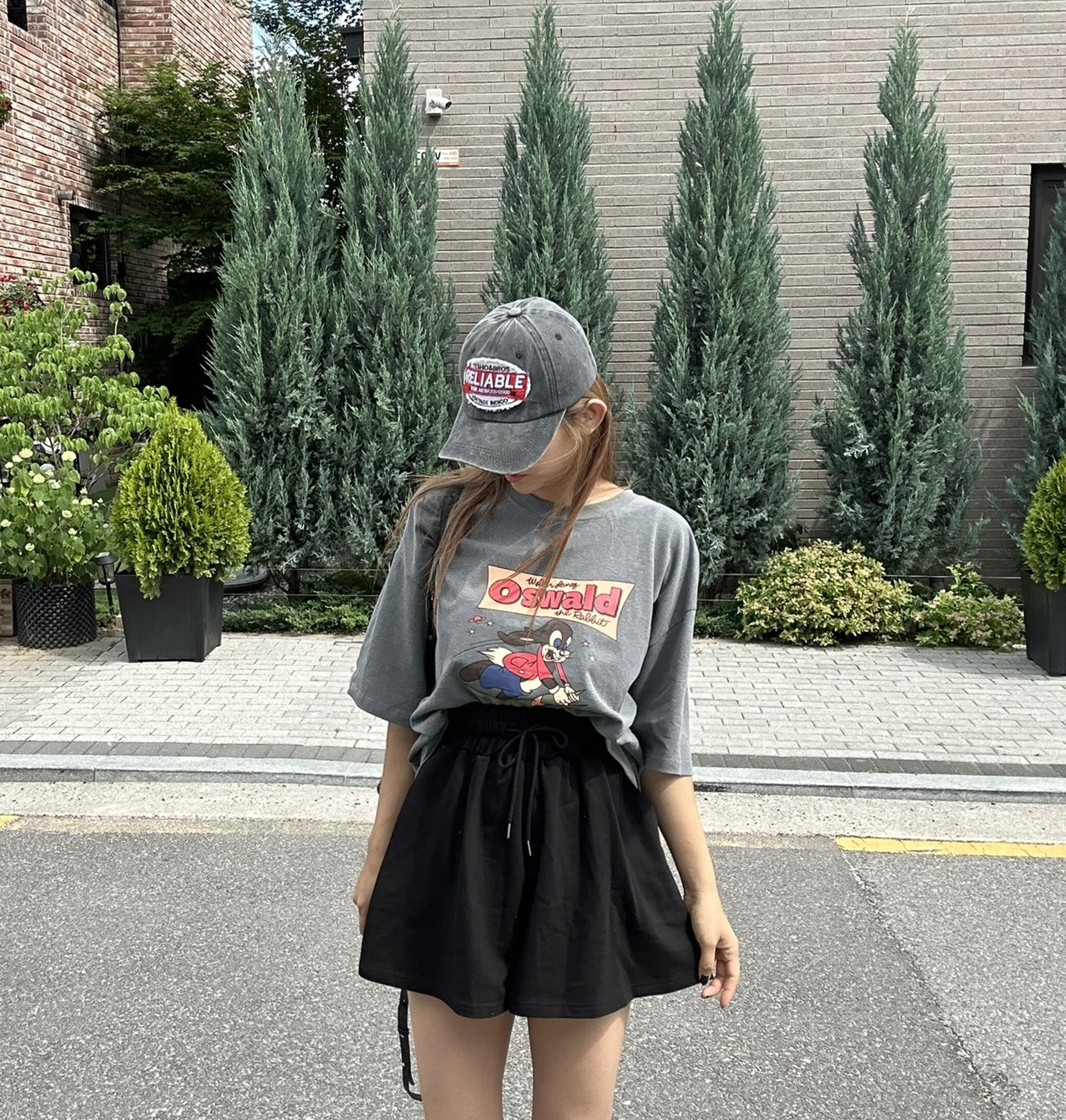 [봄,여름,가을ver./ 기모버전세일! 16,900원/MADE/2단기장/비교불가고퀄리티] 플레어 A라인 밴딩 쭈리  봄 여름 반바지 치마바지 주름반바지 허벅지반쪽핏 키큰녀 상세 이미지 79