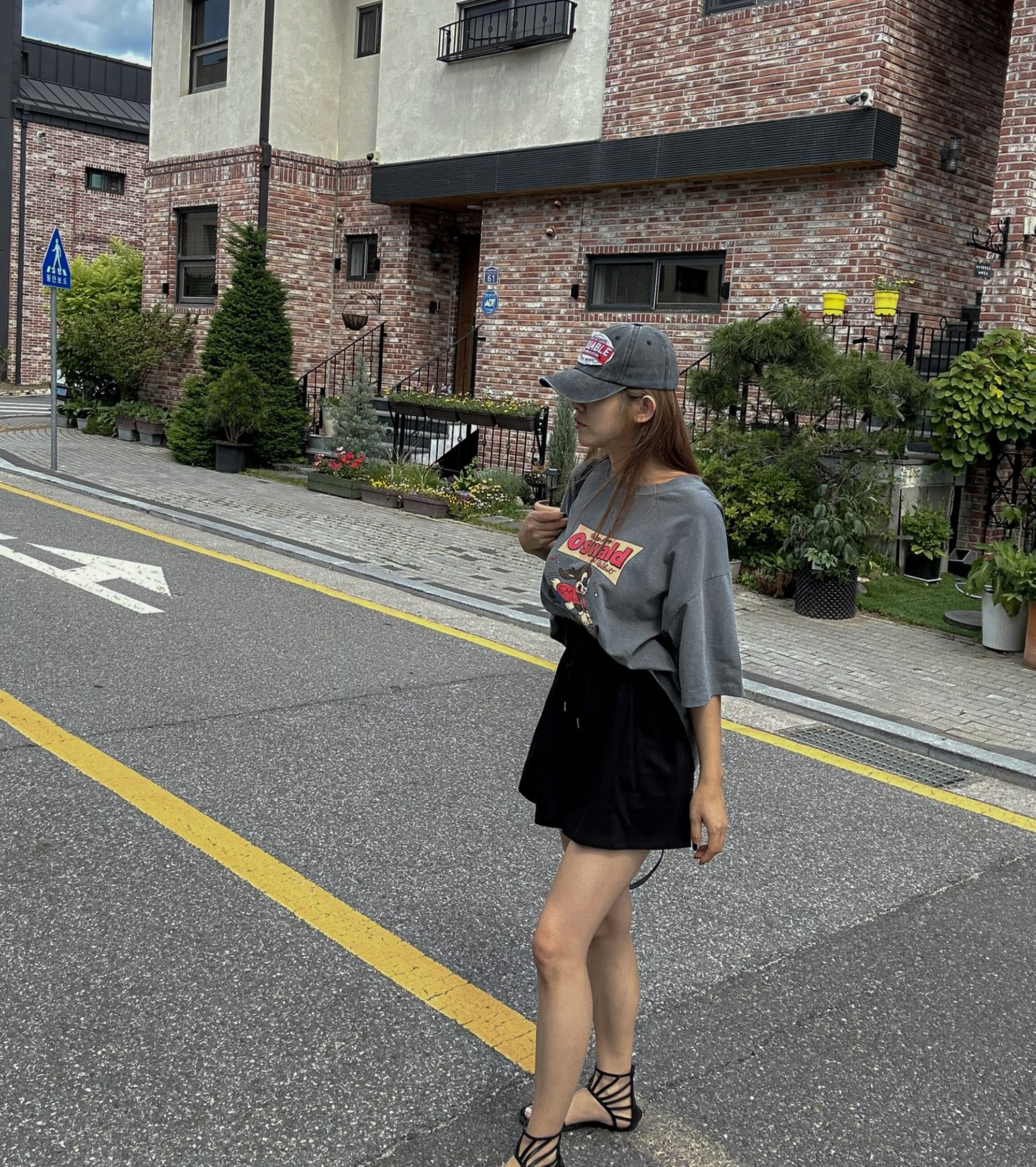 [봄,여름,가을ver./ 기모버전세일! 16,900원/MADE/2단기장/비교불가고퀄리티] 플레어 A라인 밴딩 쭈리  봄 여름 반바지 치마바지 주름반바지 허벅지반쪽핏 키큰녀 상세 이미지 86