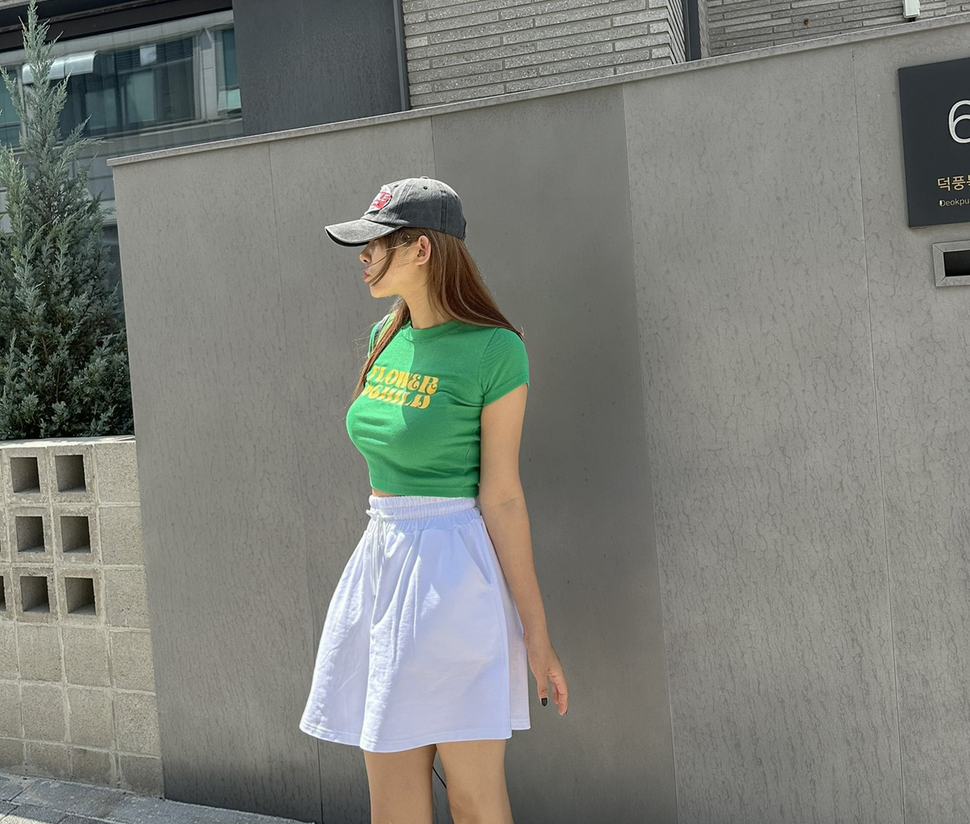 [봄,여름,가을ver./ 기모버전세일! 16,900원/MADE/2단기장/비교불가고퀄리티] 플레어 A라인 밴딩 쭈리  봄 여름 반바지 치마바지 주름반바지 허벅지반쪽핏 키큰녀 상세 이미지 167
