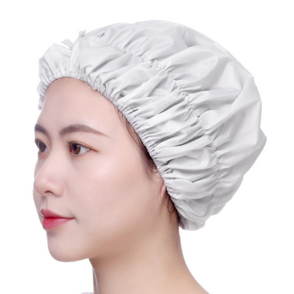 방수 성인샤워캡 헤어캡 목욕모자 머리카락젖음방지 - 메인 이미지