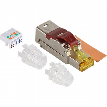 PLUGMASTER P8-078-1 CAT8 Toolless 플러그 - 메인 이미지