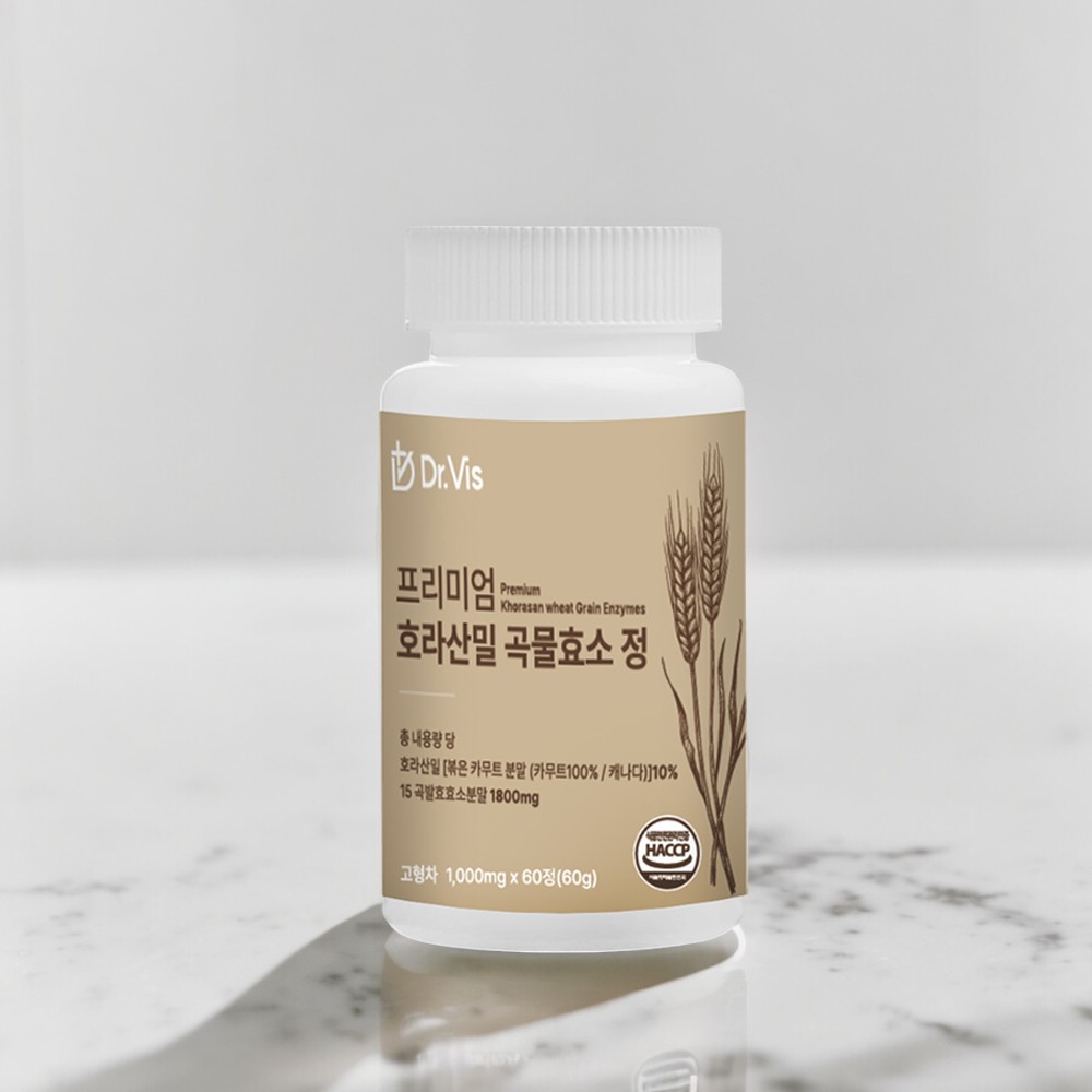 닥터비스 호라산밀 곡물 효소 정(2개월분) : 닥터비스