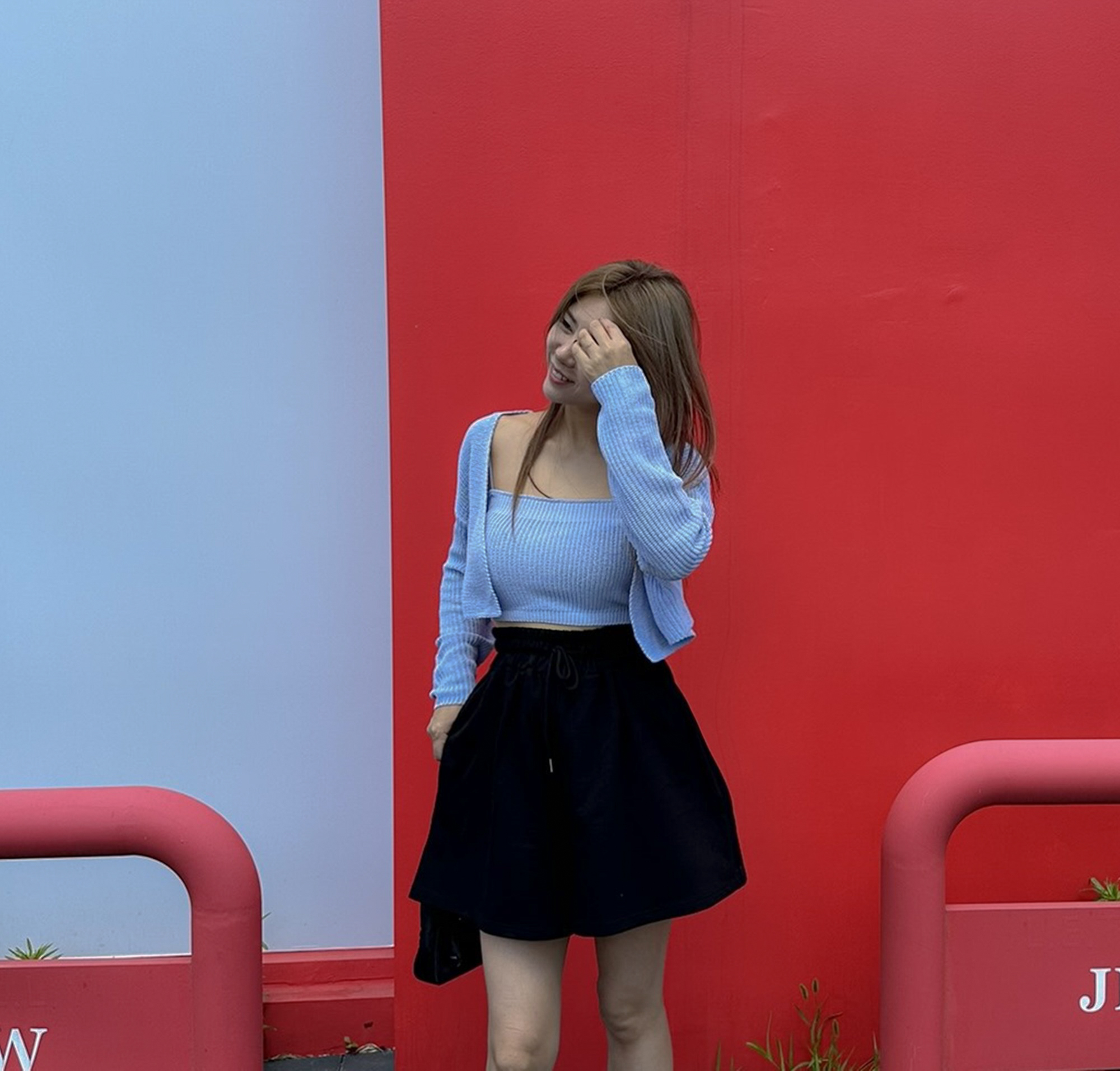 [봄,여름,가을ver./ 기모버전세일! 16,900원/MADE/2단기장/비교불가고퀄리티] 플레어 A라인 밴딩 쭈리  봄 여름 반바지 치마바지 주름반바지 허벅지반쪽핏 키큰녀 상세 이미지 34