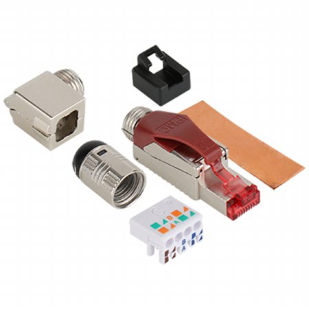 PLUGMASTER P8-085 CAT8 Toolless RJ45플러그 - 메인 이미지