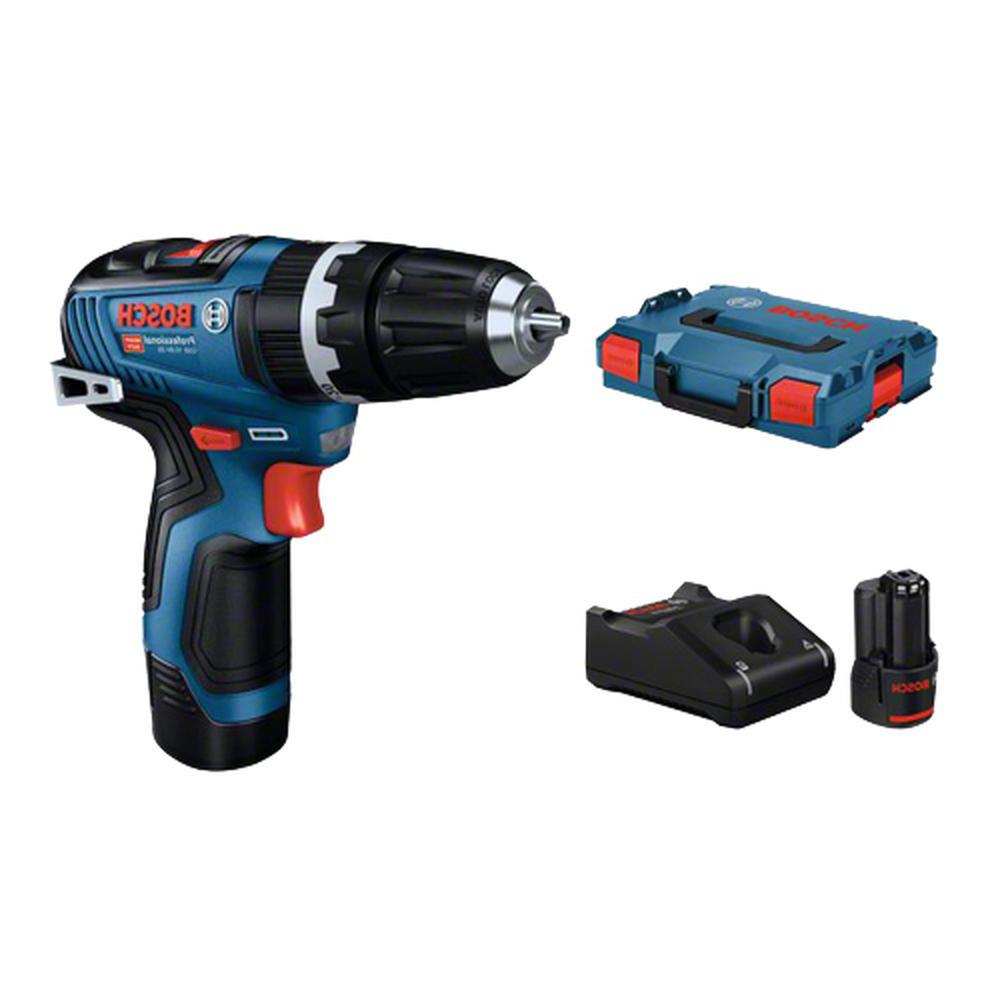 12V 브러쉬리스 임팩트드릴 드라이버 3.0Ah배터리2개