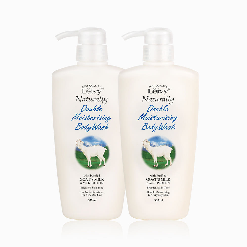 레이비 LEIVY 레이비 바디워시 산양유 500ml 2개