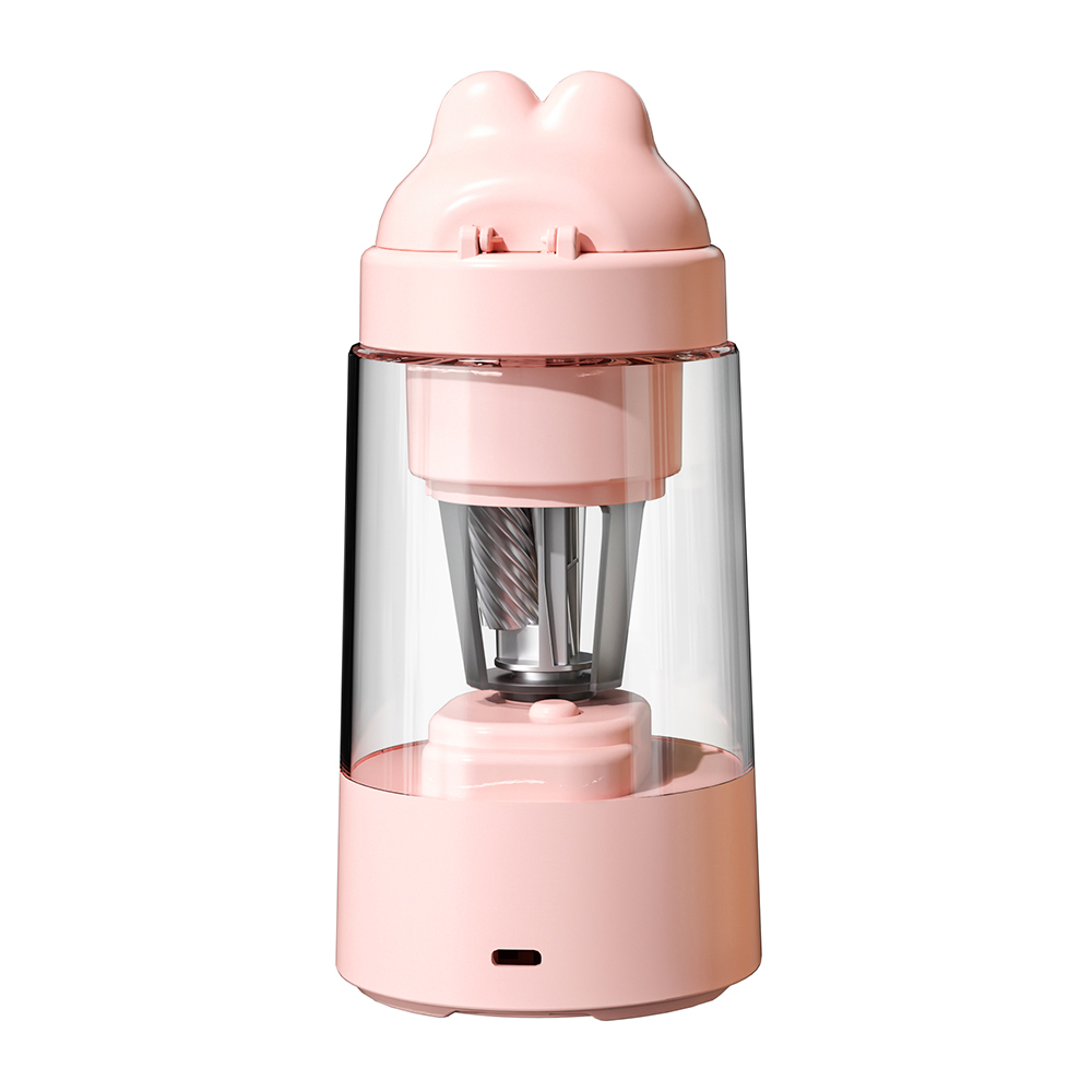 디알고 충전식 무선 전동 자동 상승 3단계 연필깎이 APS01 핑크 - 상세 이미지 4