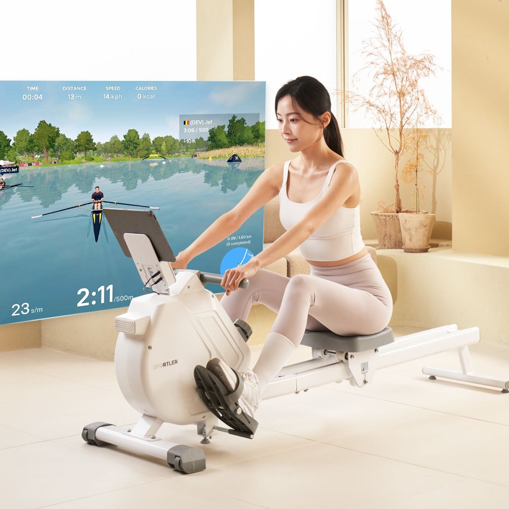 스포틀러 R06 메타 로잉머신 즈위프트 키노맵 헬스 게임 유산소 가정용 운동 기구 홈트
