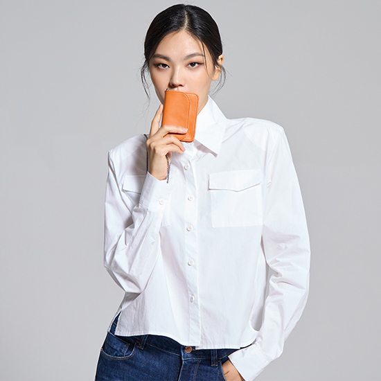 [로보] 이태리 램스킨 바디크로스 카드 홀더 D22AC401 - 상세 이미지 3