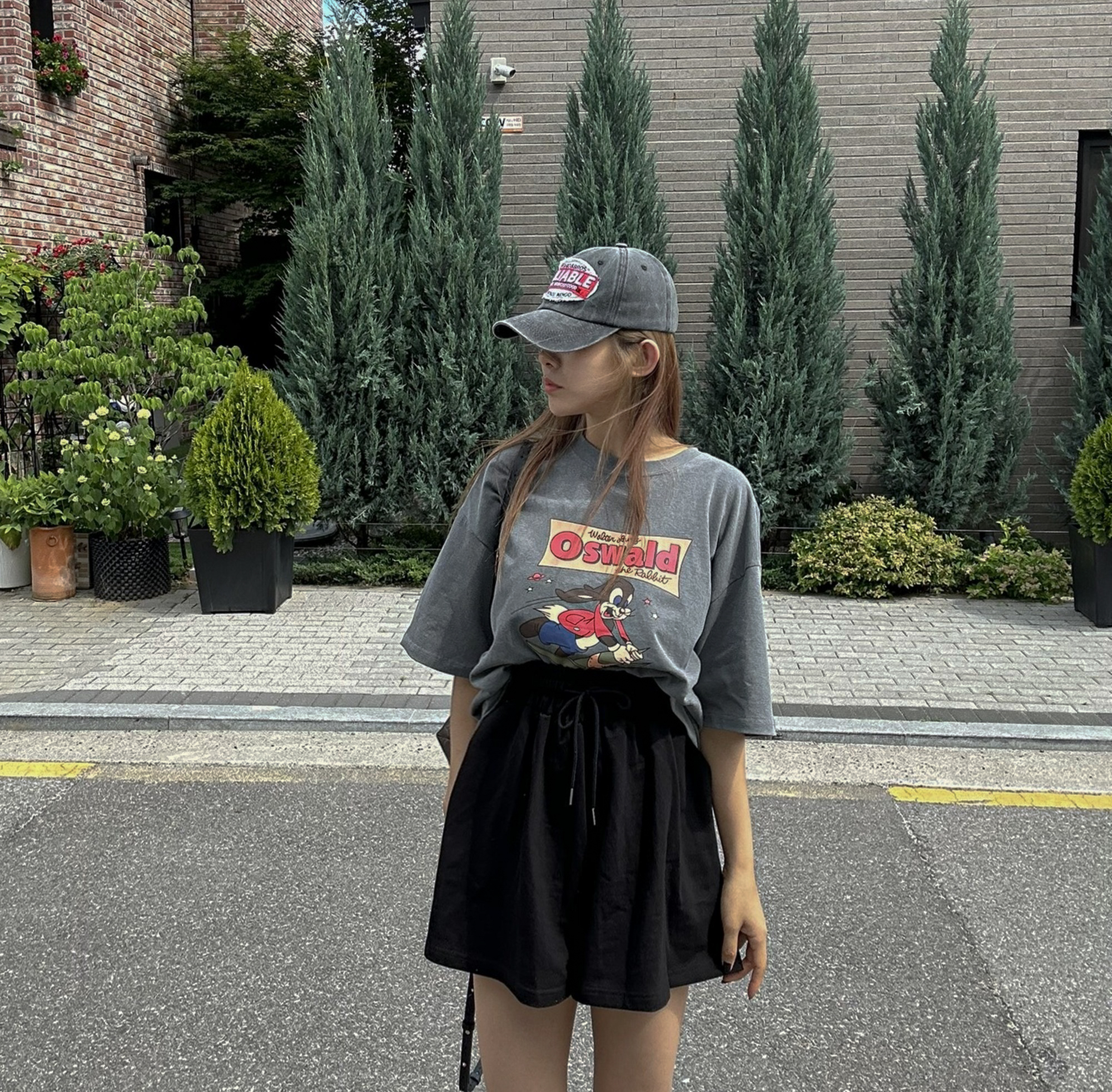 [봄,여름,가을ver./ 기모버전세일! 16,900원/MADE/2단기장/비교불가고퀄리티] 플레어 A라인 밴딩 쭈리  봄 여름 반바지 치마바지 주름반바지 허벅지반쪽핏 키큰녀 상세 이미지 78