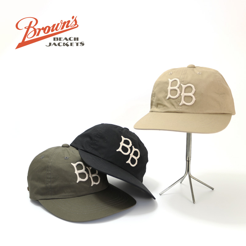 풀카운트 Browns Beach BBJ Classic 로고 캡 모자 BBJ-014-2 - 메인 이미지