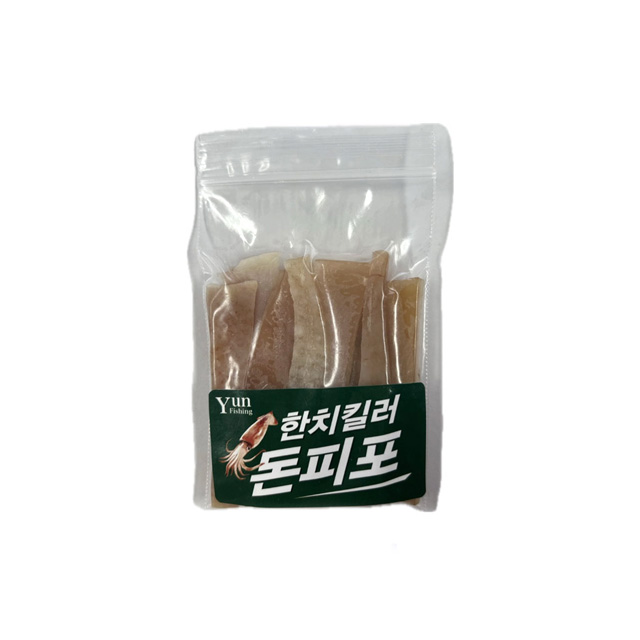 윤피싱 한치킬러 돈피포 돼지껍데기 삼봉에기 한치 갑오징어 미끼 - 상세 이미지 2