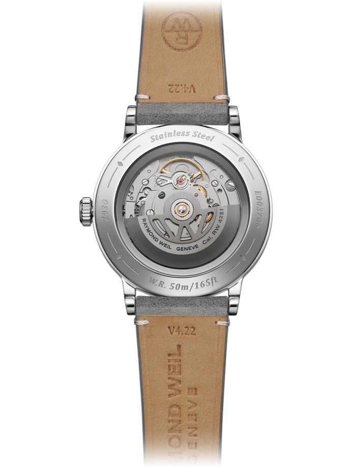 [GPHG 수상] 밀레짐 스몰세컨즈 가죽 39.5mm 실버