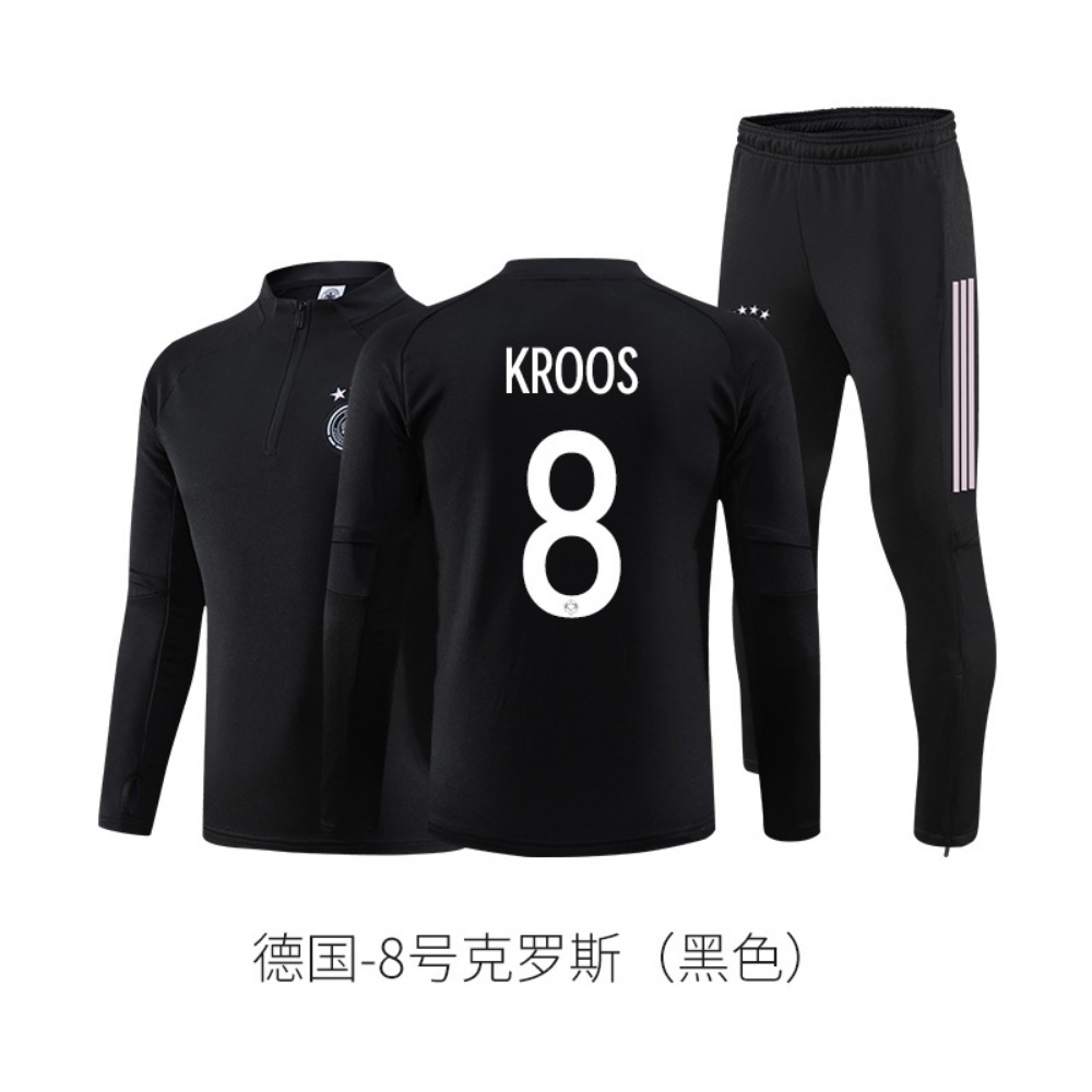 독일 긴팔 축구 유니폼 져지 트레이닝복 등번호 성인 아동 어린이 키즈 - 상세 이미지 5