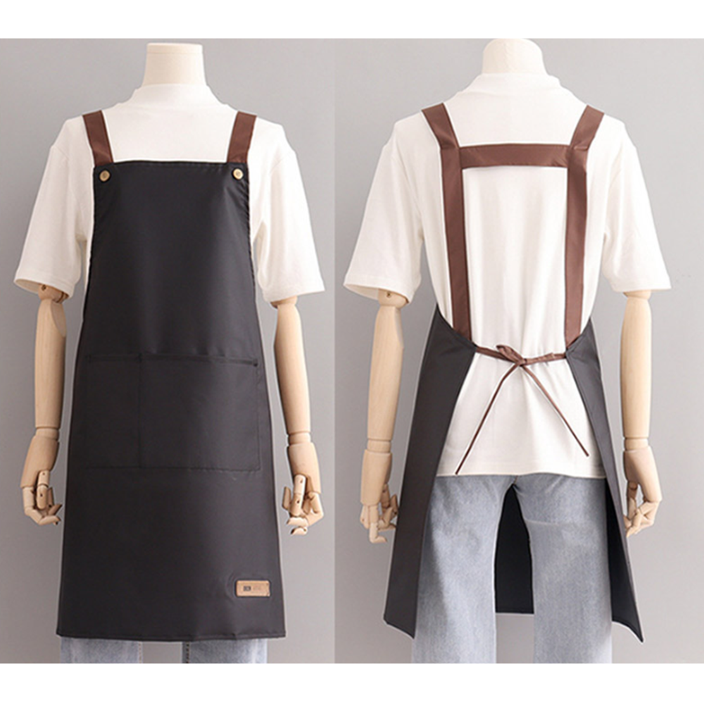 뷰티샵앞치마 홀 서빙 미용사 바리스타 카페 작업용 방수앞치마