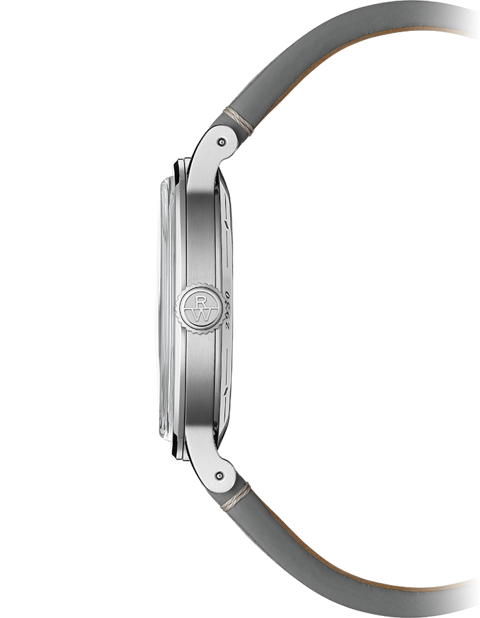 [GPHG 수상] 밀레짐 스몰세컨즈 가죽 39.5mm 실버