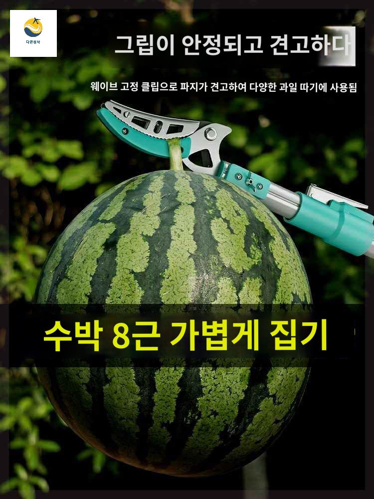 수확기 고지낫 과수원 장대 가위형 과일따기 - 상세 이미지 3