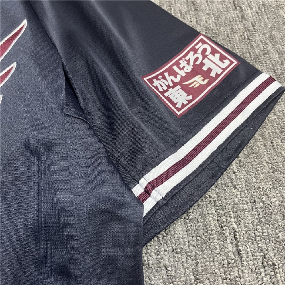 야구 반팔 시원한 남녀공용 저지티 블록코어유니폼 - 상세 이미지 2