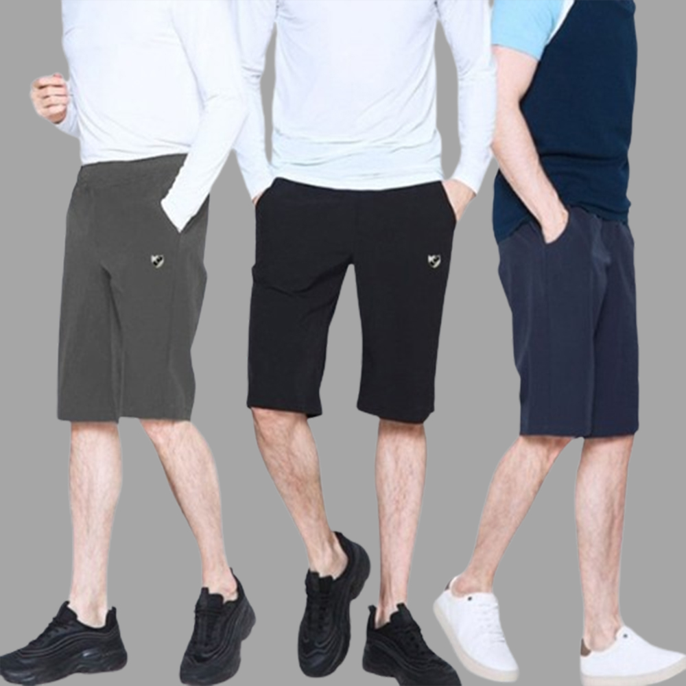 남자 반바지 여름 남성 바지 기능성 6부 팬츠 편한 시원한 밴딩 봄 가을 고무줄 쿨 - 상품 이미지
