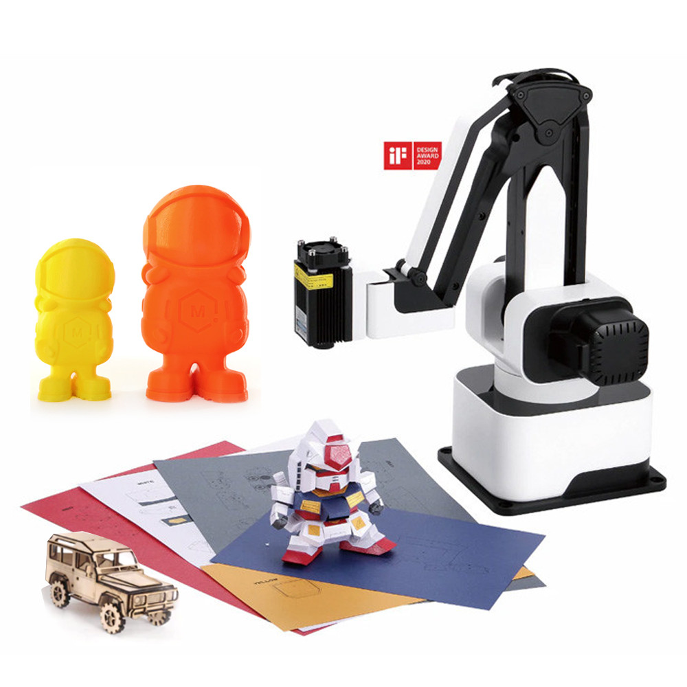 시노링크 Rotrics 로봇암 레이저 각인 3D 올인원 프린터 플로터 - 상품 이미지