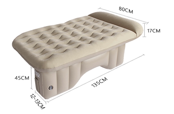 에어매트 전자동 충전 에어 매트 캠핑용 야외 차량 매트리스 침대 - 상세 이미지 2