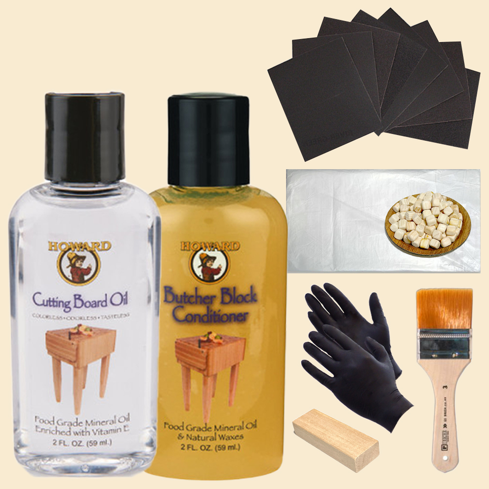 하워드 나무 도마 오일 미네랄 기름 원목 관리키트