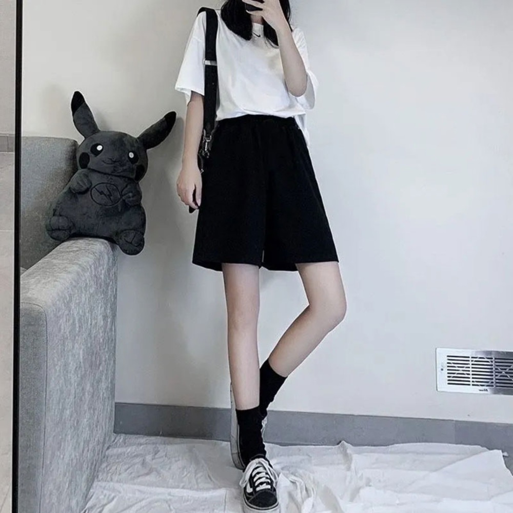 전현무계획 엄지윤 반바지 팬츠 7부 버뮤다 팬츠 의상 옷 패션 - 메인 이미지