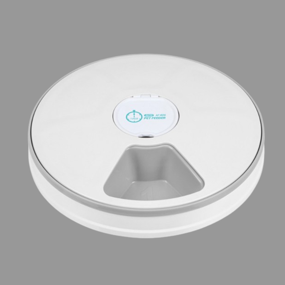 애견 자동 급식기 6구 강아지 고양이 반려동물 사료통 배식기 자율 배식 급식 급여기 사료