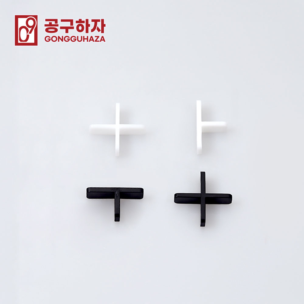 공구하자 타일 간격제 라운드형 쿠사비 소형 빨강 100개입 - 상세 이미지 3