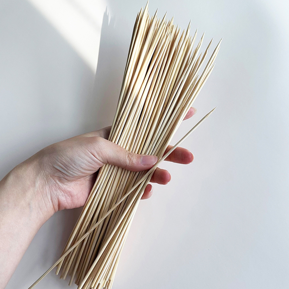 닭꼬치 대나무꼬지 탕후루 오뎅 나무꼬치 일회용 꽂이 100P