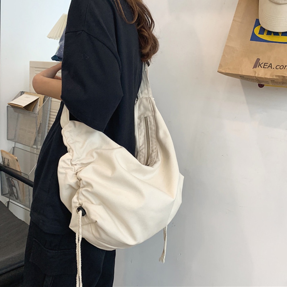 캔버스 데일리백 크로스 가방 여행 연예인 예능 패션 코디 여름 4컬러 - 상세 이미지 3