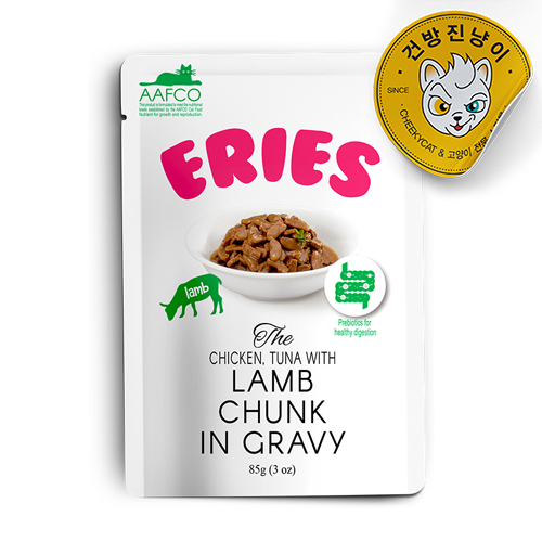 쉐리 에리에스 파우치 양고기, 85g, 1개 - 메인 이미지