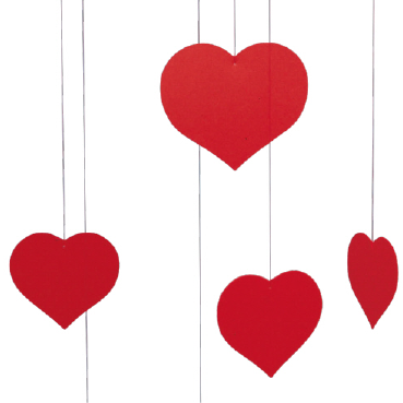 플렌스테드 모빌 해피 하트 Flensted Mobiles Happy Hearts - 상세 이미지 3