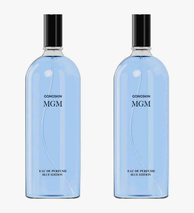 [1+1] 공스킨 엠지엠 오 드 퍼퓸 블루에디션 (우디 민트 향) 200ml 대용량 : 공스킨