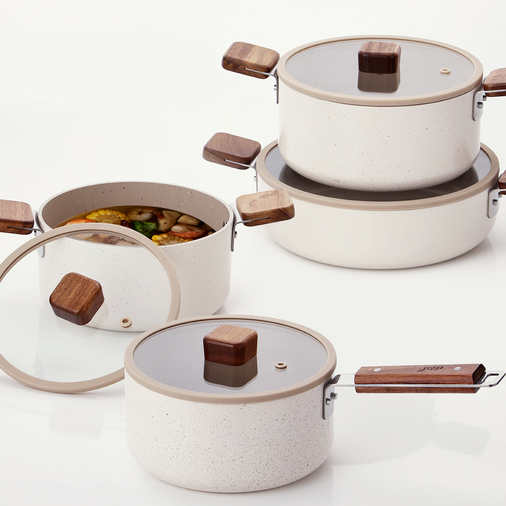 네오플램 비앙 IH 풀 인덕션 냄비 편수 양수 전골