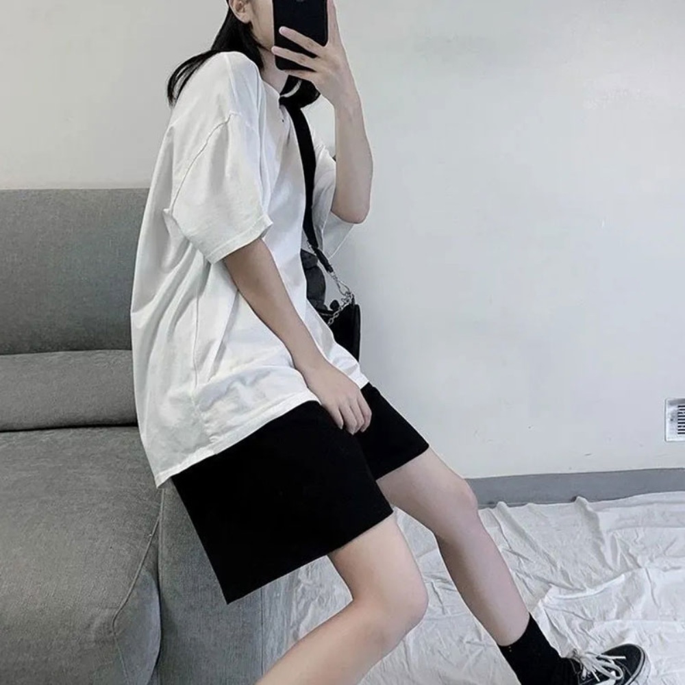전현무계획 엄지윤 반바지 팬츠 7부 버뮤다 팬츠 의상 옷 패션 - 상세 이미지 5