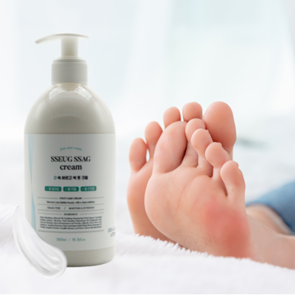 쓱싹 풋크림 500ml 발각질 제거제 연화제 발크림 풋로션 - 상세 이미지 3