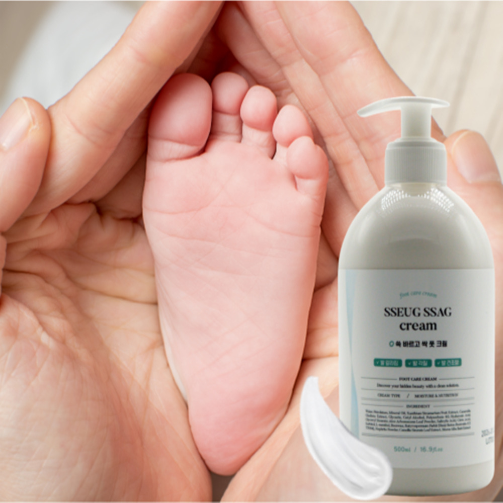쓱싹 풋크림 500ml 발각질 제거제 연화제 발크림 풋로션 - 상세 이미지 4