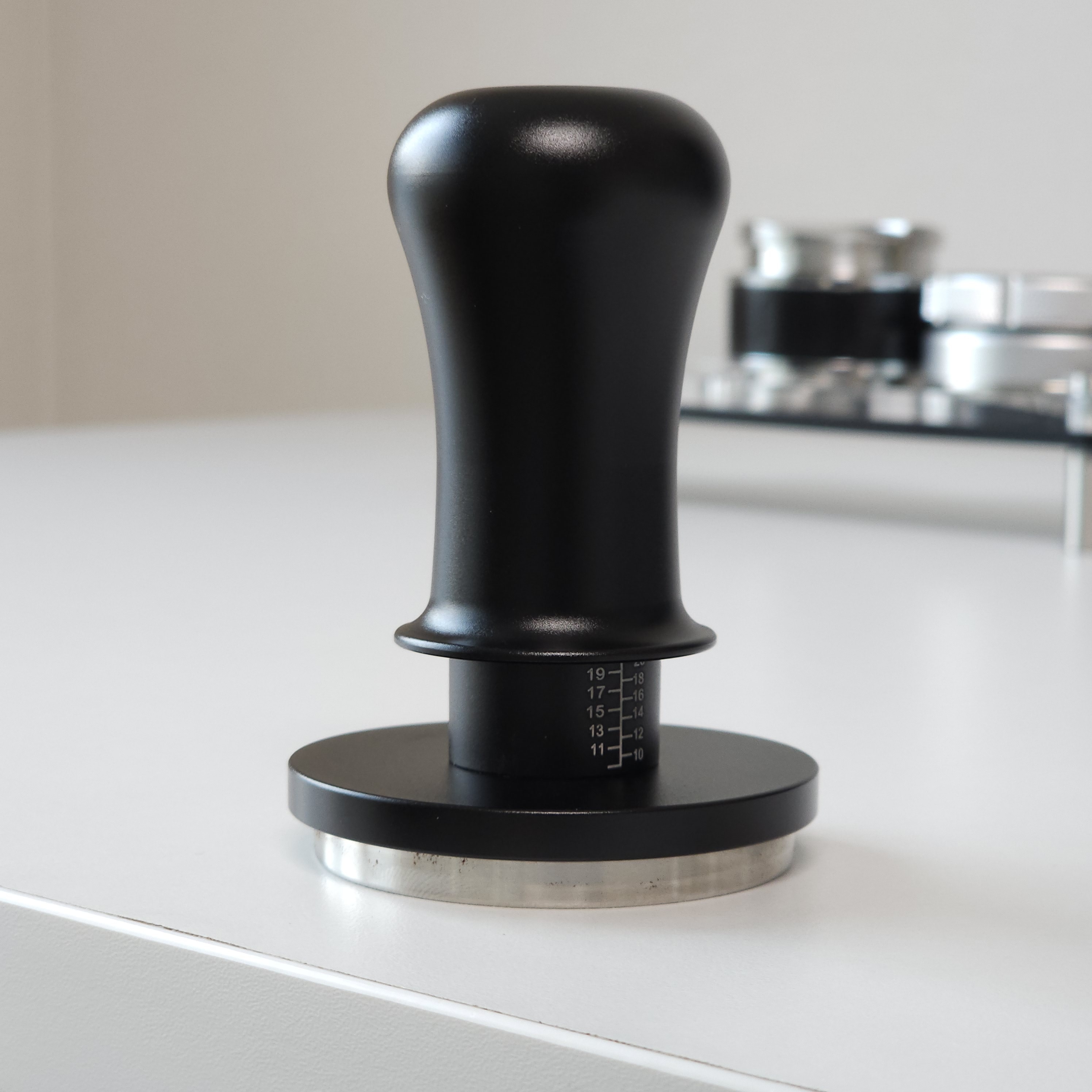 정압 커피 템퍼 탬퍼 푸쉬 스프링 레벨링툴 디스트리뷰터 단품 58mm 이미지 8