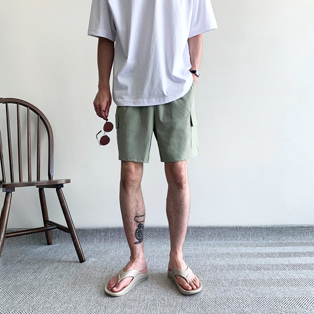 1+1 카고반바지 남성냉장고바지 냉장반바지 - 상세 이미지 3