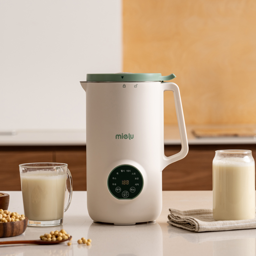 [레시피100종] 미엘루 두유 제조기 이유식 죽 콩물 두유기 메이커 만드는기계