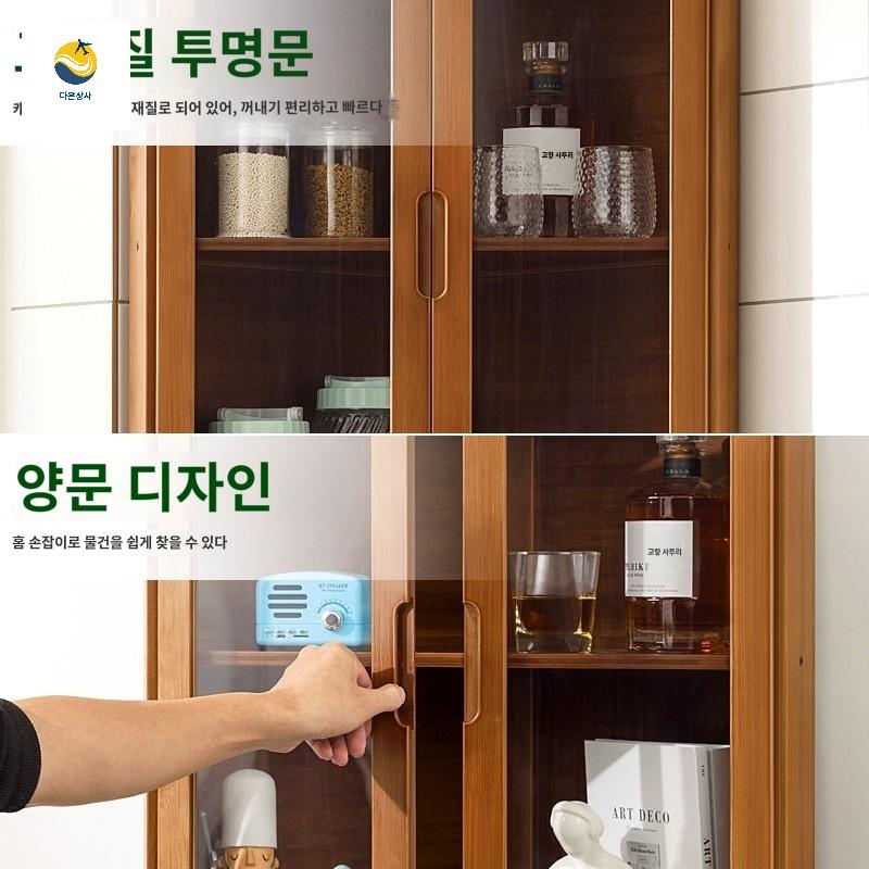 코너장 원목 선반 주방 코너 서랍장 수납장 모서리 - 상세 이미지 4
