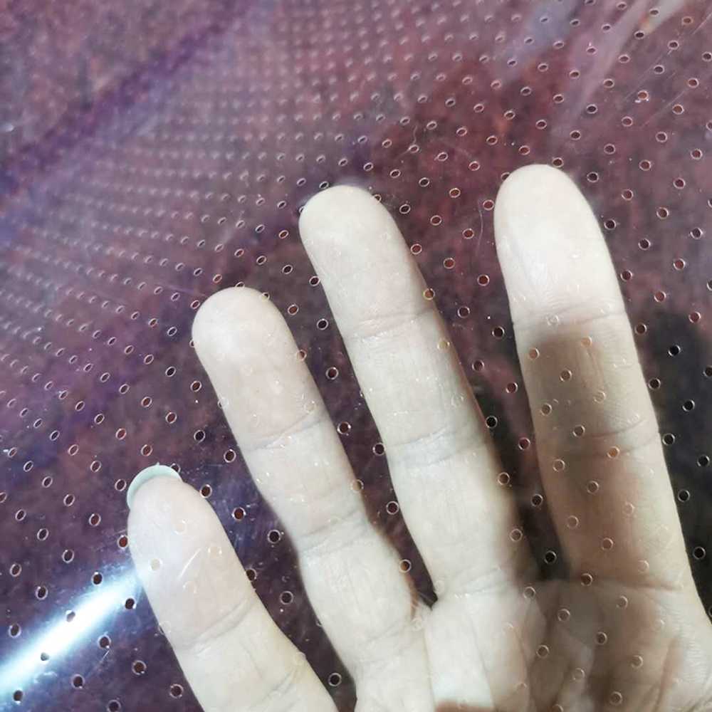 투명 PVC 비닐 슬라이딩 스크린 신선코너 가림막60cm - 상세 이미지 4