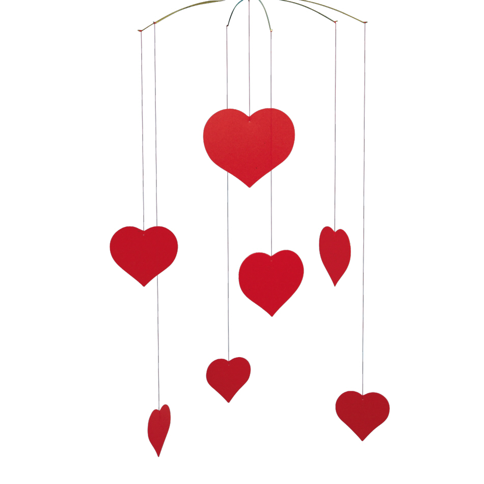 플렌스테드 모빌 해피 하트 Flensted Mobiles Happy Hearts - 상세 이미지 2
