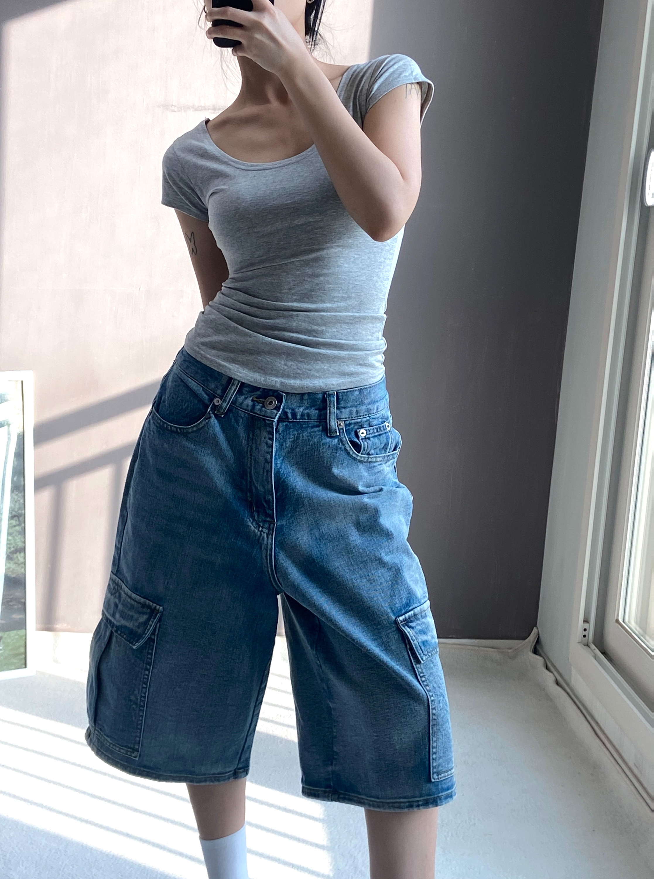 비츠앤밥스 2U SLIM TEE