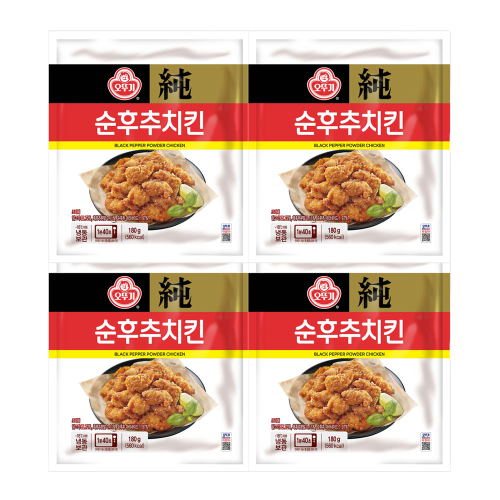 오뚜기 순후추치킨 180g 4개 - 상품 이미지