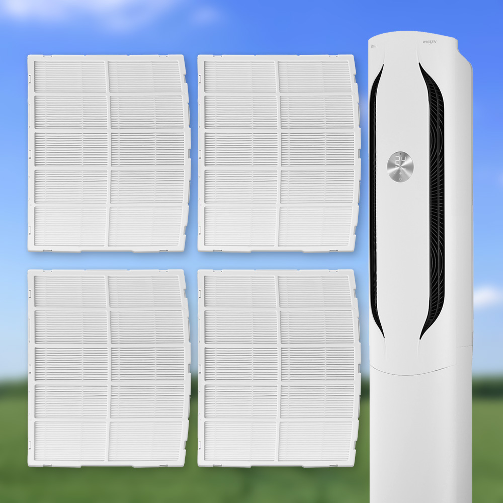 [호환] LG 엘지 에어컨 필터 세트 칸 위너 스탠드형 휘센 초미세필터 4EA