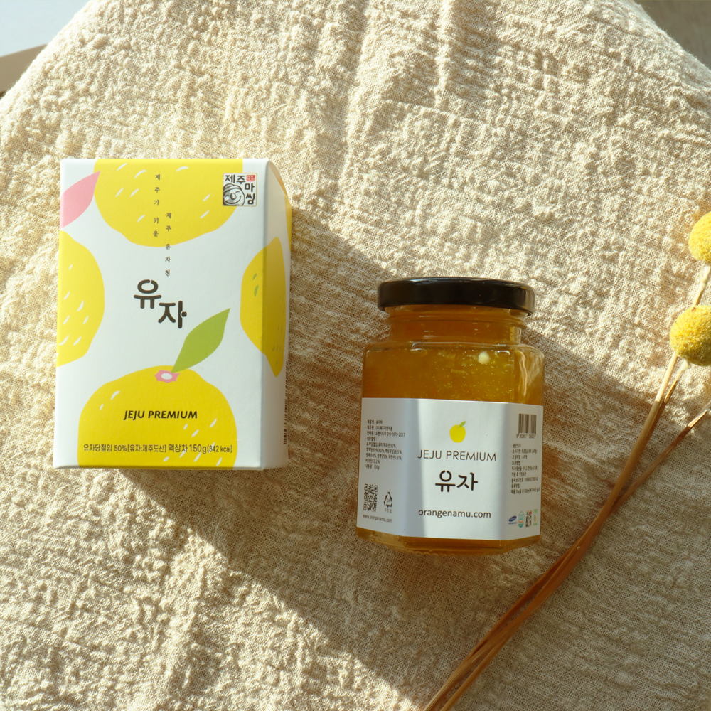 프리미엄 제주 꿀유자청 유자차 150g - 상세 이미지 2