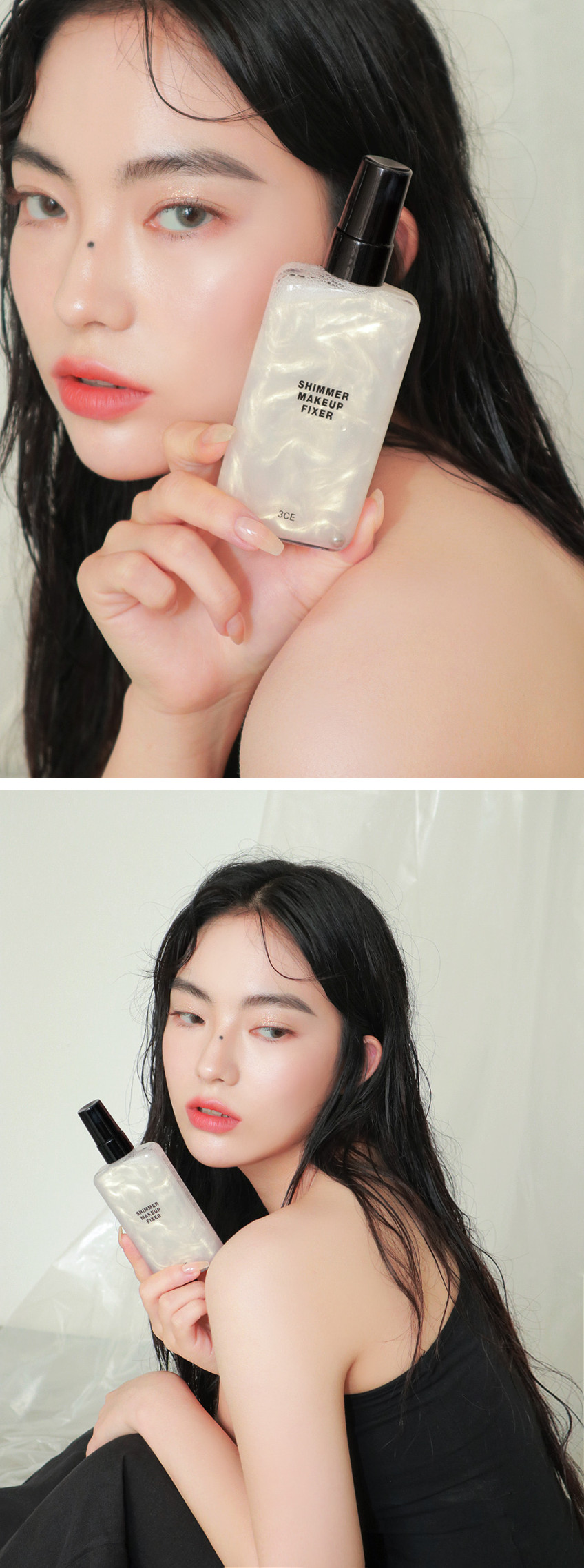 korean shimmer setting spray